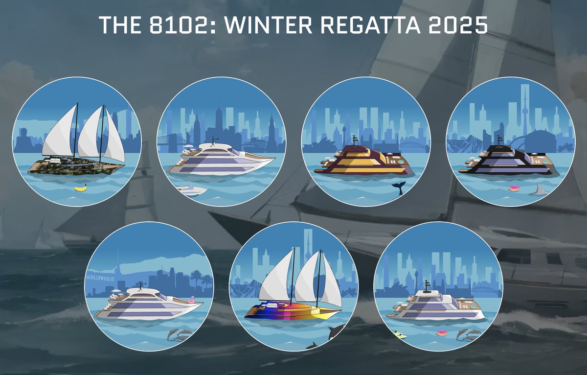 Ahoy ⛵!

My yachts are competing in <a href="/the8102game/">The 8102</a>'s Winter Regatta!

Come race with us! 🎄✨
 play.the8102.com