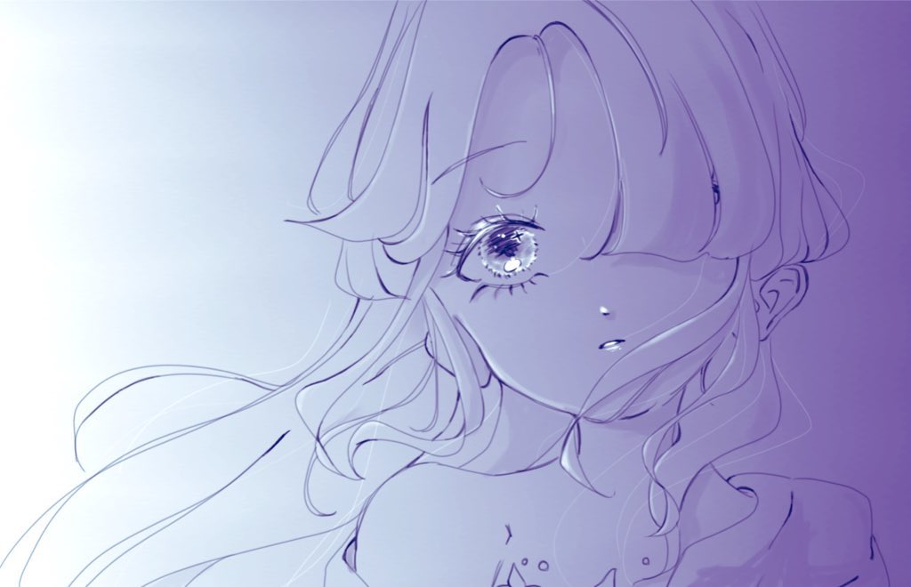 ve1_yh's tweet photo. さらさらふわふわの髪を描くのが大好きです✮*｡ﾟ

 #リヴリーファンアート https://t.co/5Jmx6jAbEQ