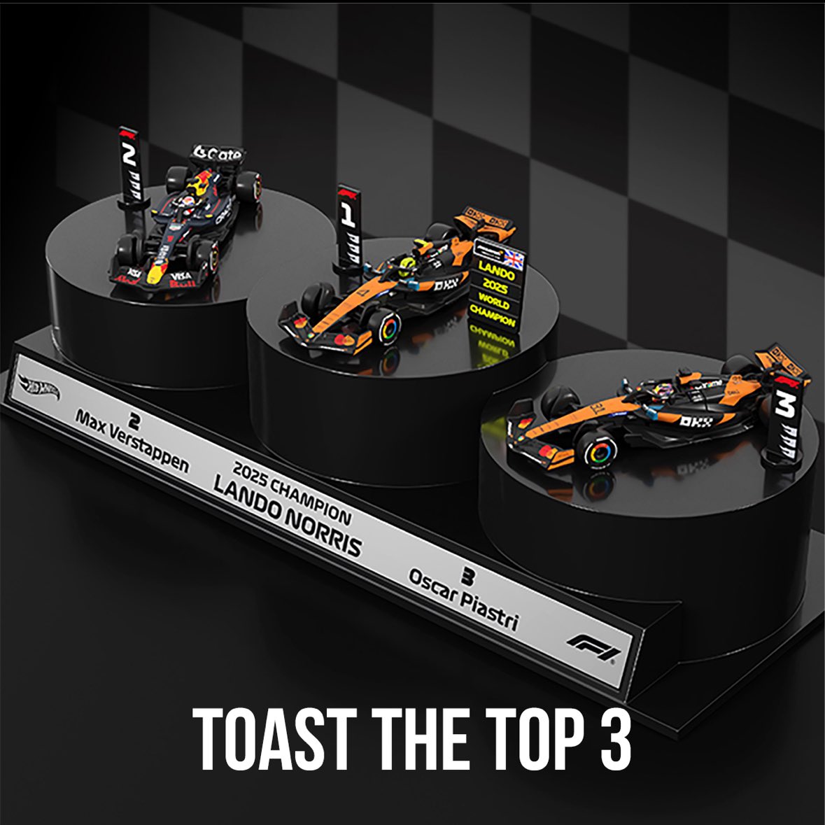 Hot Wheels is celebrating the 2025 F1 season with a brand new