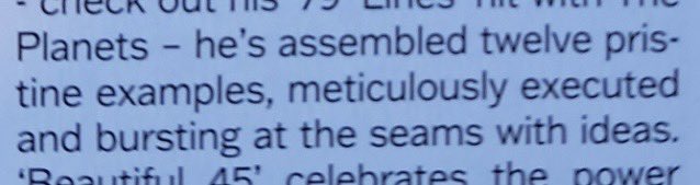 Wow. Another fab album review! 
8/10 for my LP PING. Many thanks to VIVE LE ROCK magazine and WAYNE LARSON in particular.