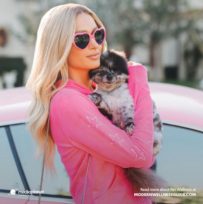 Loved being featured in <a href="/MediaplanetUSA/">Mediaplanet USA</a>’s Pet Wellness campaign 💖🐾✨ I shared why pets mean so much to me and how my new series <a href="/parisandpups/">Paris & Pups</a> celebrates the special bond between kids and their furry best friends 🥹 bit.ly/48wACeT