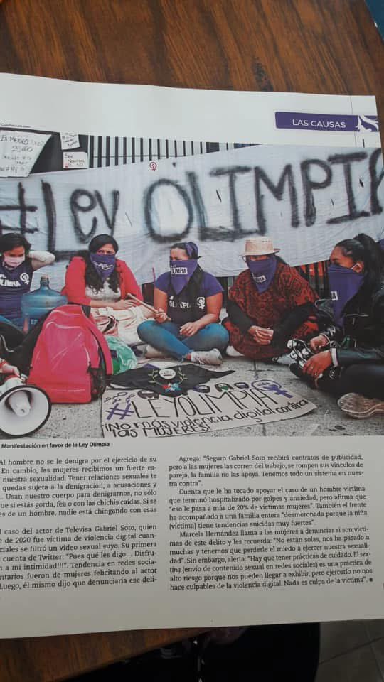 yolitzinjaimes's tweet photo. @MESECVI Se caminó, se luchó y se tejió desde la necesidad de las víctimas por tener una certeza jurídica. #LeyOlimpia para el mundo 🔥🪻 https://t.co/JRxjpQF3J1