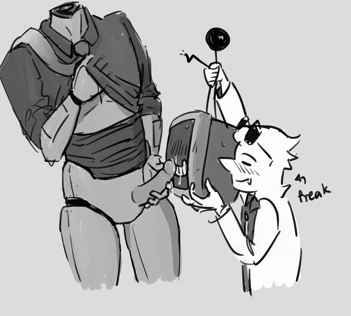 GioSpam97's tweet photo. swap au had me thinking thoughts 

[ #deltaruined #spamtenna #spamton #tenna #auswap #adworld ] https://t.co/BKyKsQbb3v