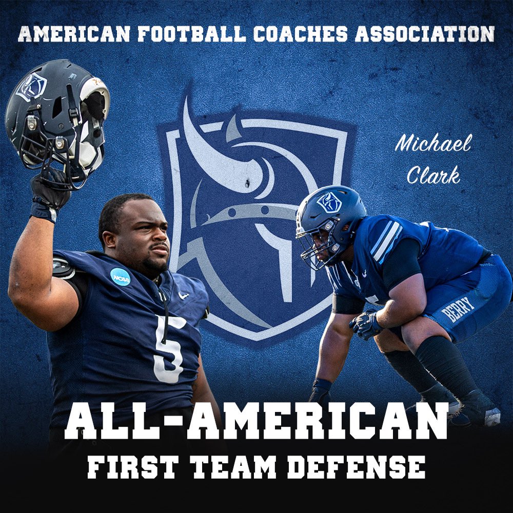 Big shout out to our Nose Guard, Michael Clark for earning AFCA All-American First Team Defense!! 

#BUILD #d3fb #KeepClimbing