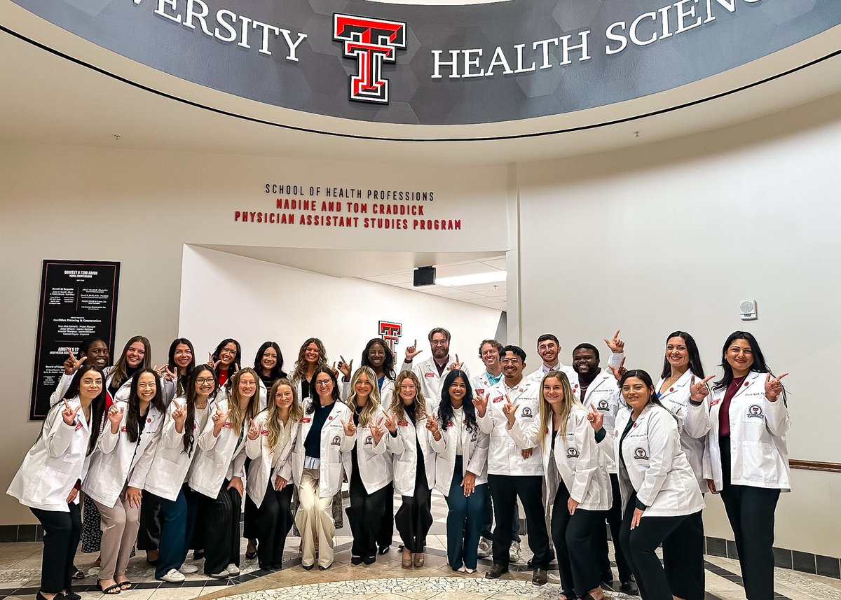 Celebrating the Physician Assistant program’s newest Rural Medicine Honors Scholars! These students are stepping into a commitment to serve rural communities across West Texas and beyond. We’re proud of their passion, their purpose, and the impact they’re preparing to make.