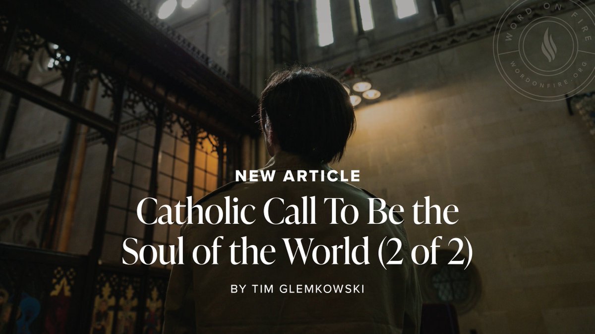 “Your job is to bring the ‘lumen’ to the ‘gentes’”—but what does this mean?

Tim Glemkowski’s answer continues here: on.wof.org/4pE7FU8