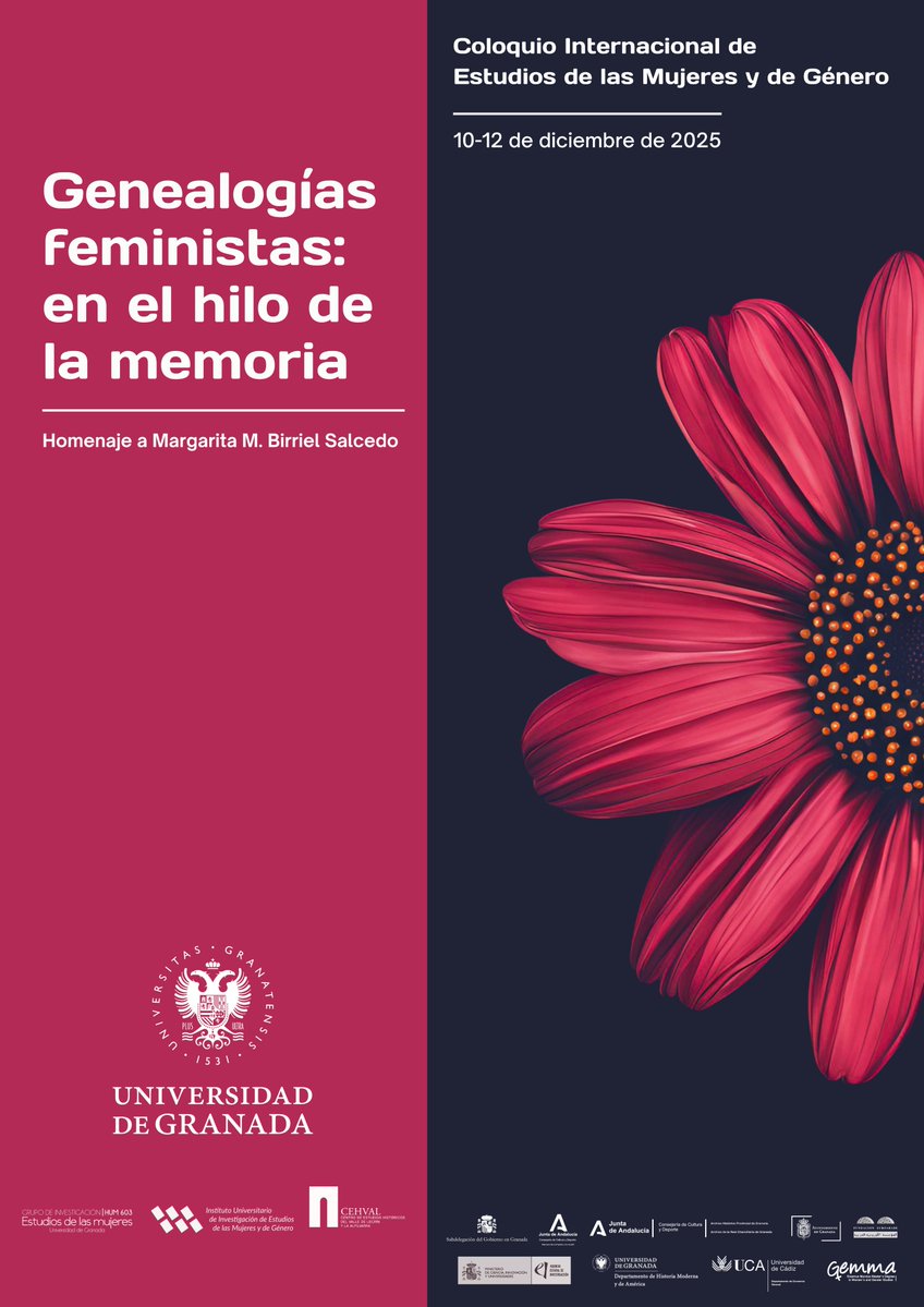Mañana presentaré "Un estrado en el palacio de Teresa Enríquez en Torrijos (Toledo)..." en el Coloquio Internacional Genealogías feministas: en el hilo de la memoria.

Una comunicación sobre espacio femenino y arquitectura cortesana.

<a href="/TramaUGR/">TRAMA</a> 
<a href="/CanalUGR/">Universidad Granada</a> 
#AgendaMetacarpiana