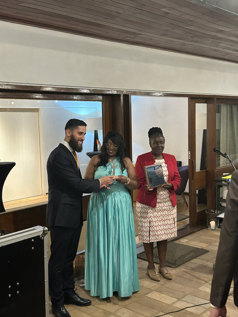 Celebrating Human Rights Day with the 🇳🇱 Tulip Awards - congratulations <a href="/Faye_Zaba/">Faith Zaba</a> for winning this year and thank you very much <a href="/NLinZimbabwe/">Dutch Embassy Harare 🇳🇱</a> for hosting a great event