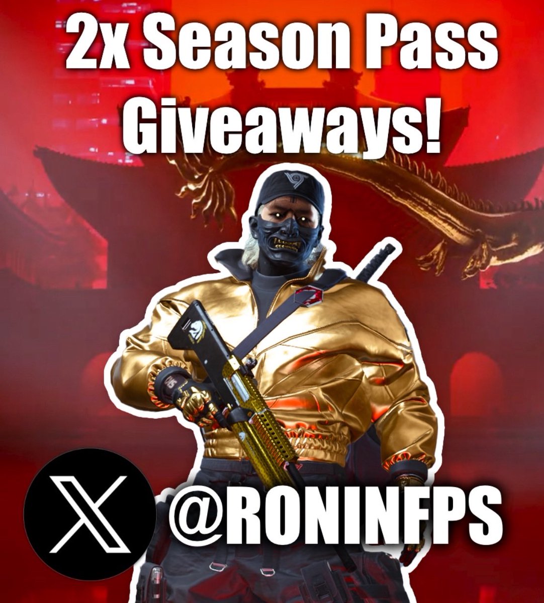 TIME FOR ANOTHER ONE

Like + RT + Follow for a chance for 1 of 2 season passes in The Finals! Winner selected this Saturday!