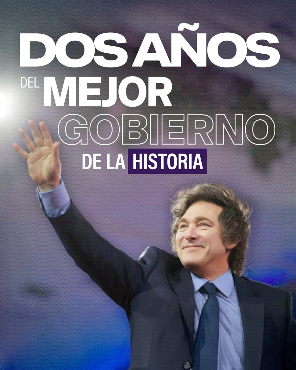 🗽Hace 2 años que Argentina 
Tomó el camino de la libertad🗽