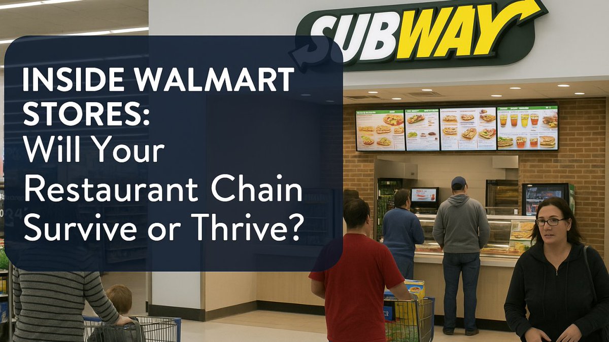 Inside Walmart Stores: Will Your Restaurant Chain Survive or Thrive? linkedin.com/pulse/inside-w…