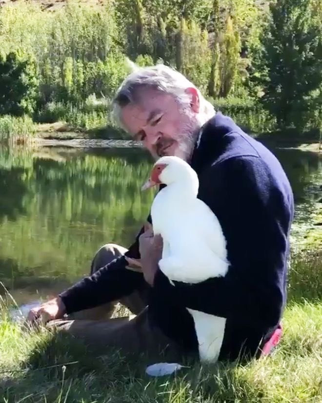 time with the ducks. i love nature.