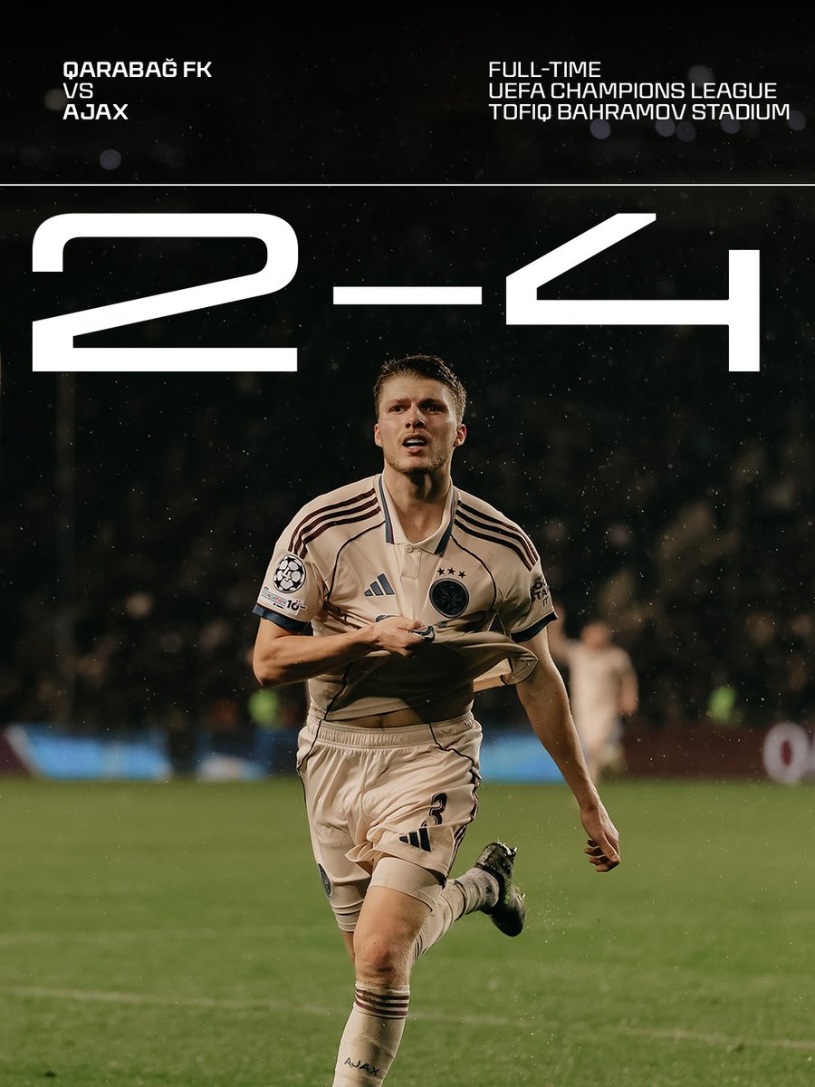 Away win in the Champions League! ❌❌❌