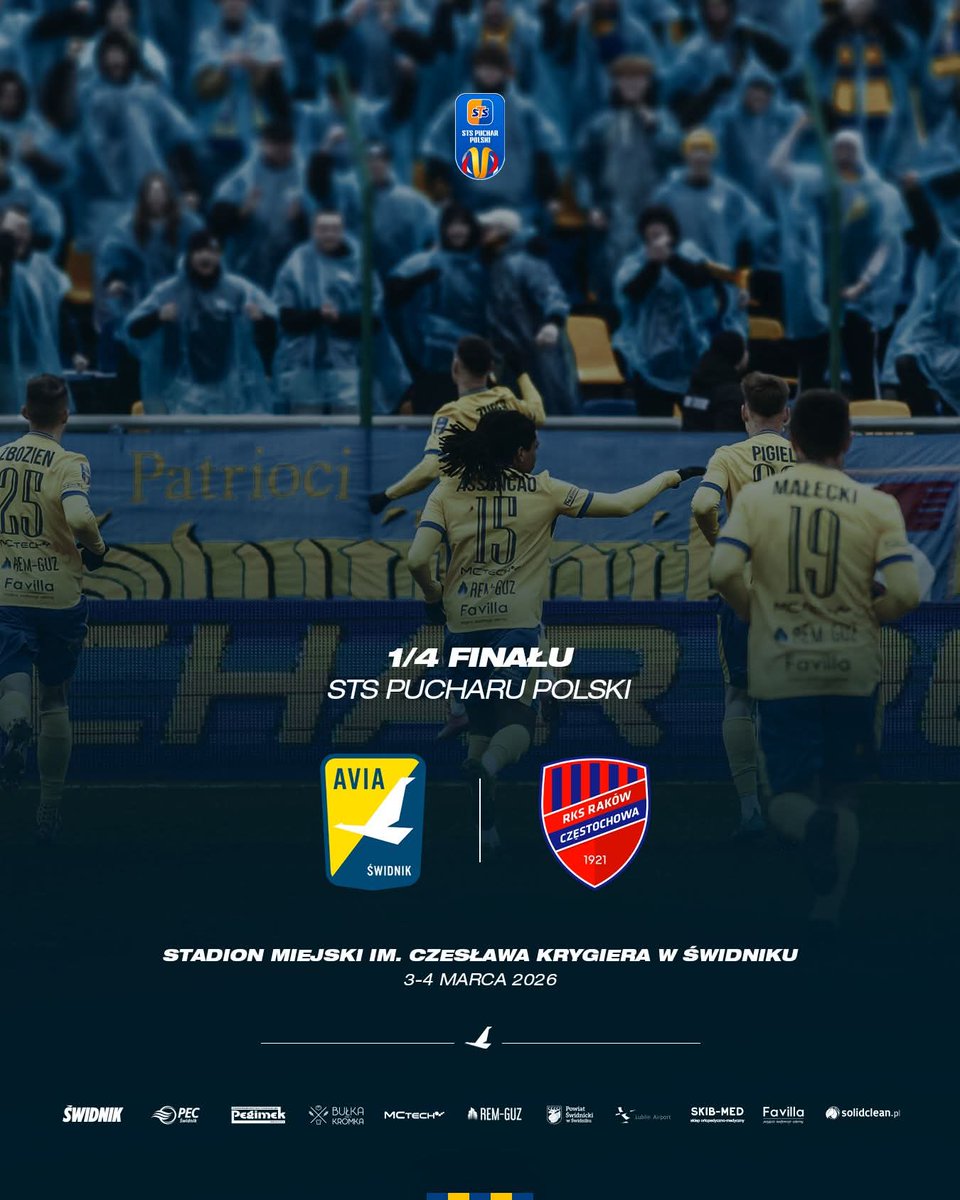 My to umiemy w te losowania... Jak nie ten sam klub, to ten sam trener... <a href="/Rakow1921/">Raków Częstochowa</a> pozdrAVIAmy!🤝💛💙