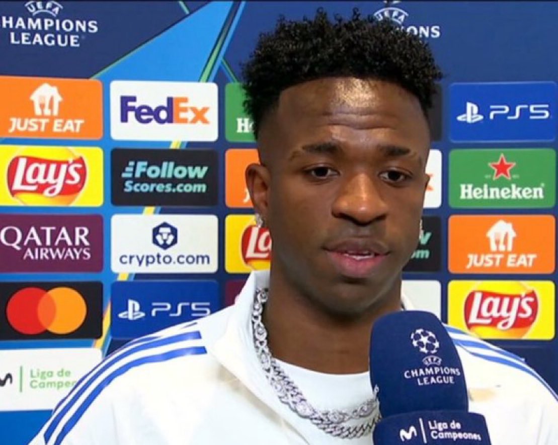 🚨 Vinicius Jr: “We know that Kylian is a very important player for us and  that he has scored many goals this season. We hope he will help us soon,  and today