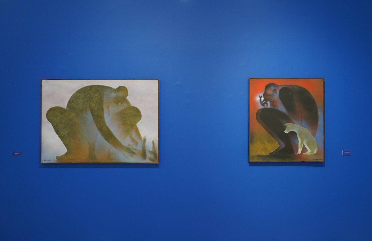 𝙍𝙞𝙘𝙖𝙧𝙙𝙤 𝙈𝙖𝙧𝙩í𝙣𝙚𝙯. 𝙀𝙣𝙩𝙧𝙚 𝙡𝙤 𝙫𝙞𝙨𝙞𝙗𝙡𝙚 𝙮 𝙡𝙤 í𝙣𝙩𝙞𝙢𝙤 conjuga la fuerza del oficio con la sutileza del alma del artista, nutrida por claros referentes de las culturas primigenias, el paisaje y un profundo estudio de la figura humana.