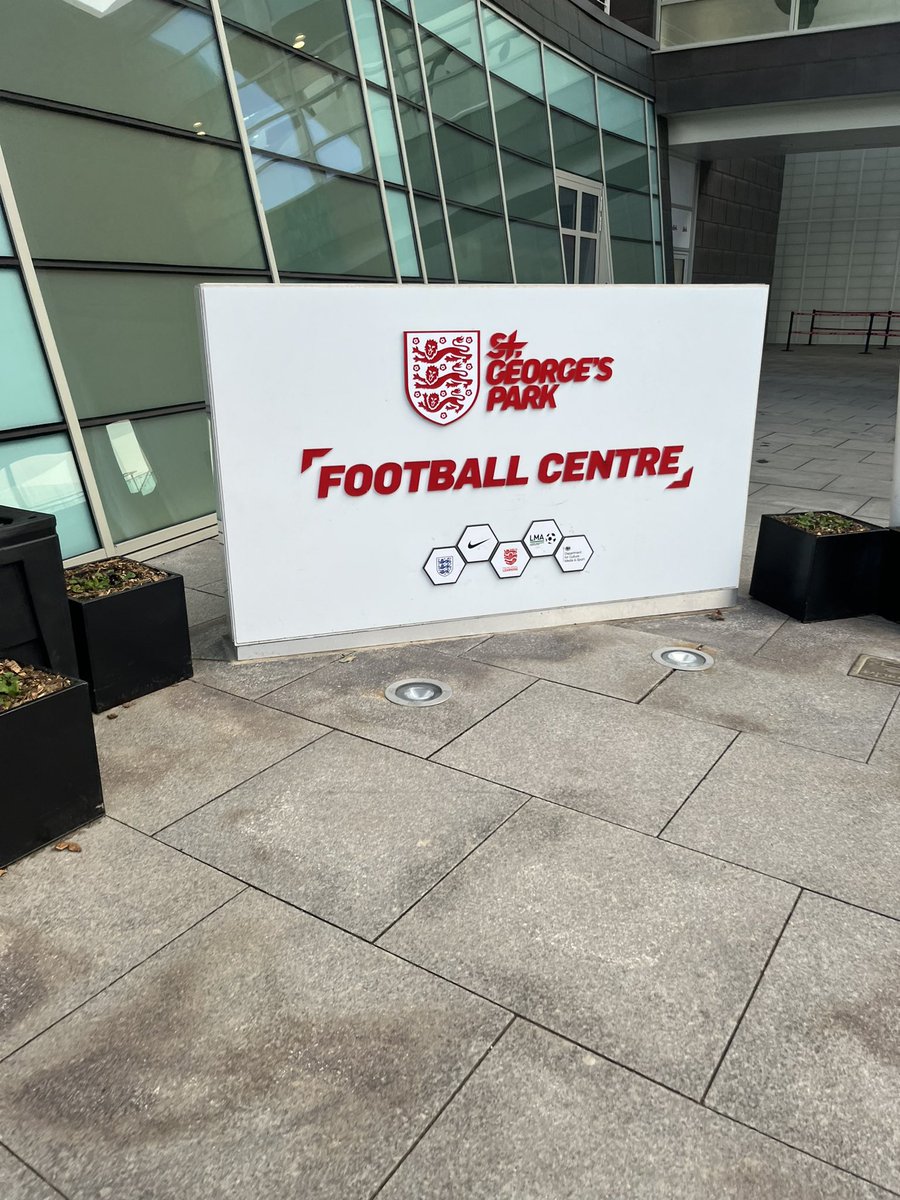 JPorts95's tweet image. Great day at the @AoC_Sport @isfafootball fixture at St George’s Park! 

Including watching our client earning his first cap 🧢 🦁🦁🦁

#sokkr @Inthetechnical1 @Sokkrofficial
