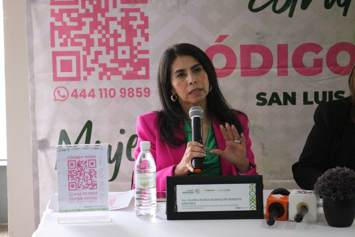Arranca Código Rosa en el sector turístico.
SEMUJERES, junto a Turismo SLP y la Asociación de Hoteles y Moteles, refuerza la atención y protección para mujeres en situaciones de riesgo.

#PotosíSinLímites #RicardoGallardo #semujereslp #25N #16Días