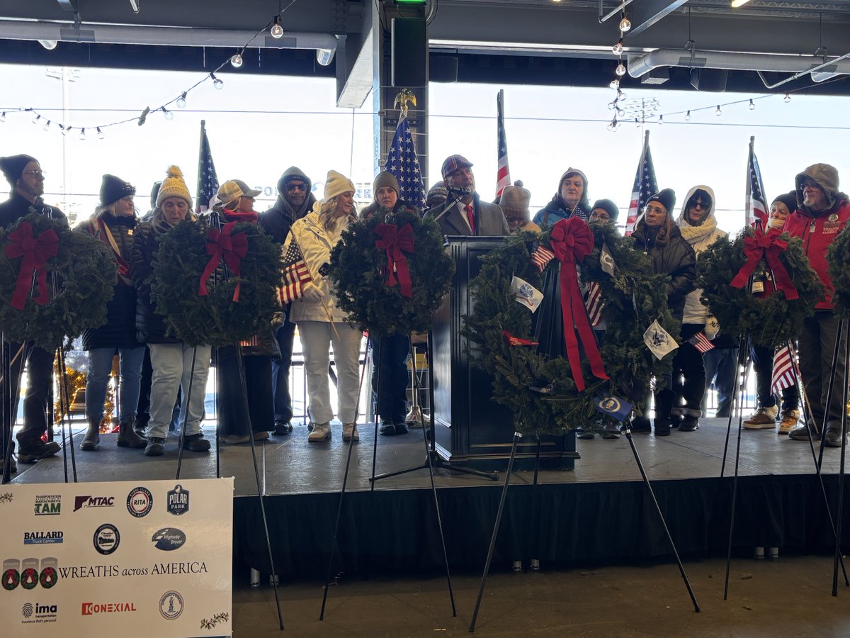 TAM was honored to host the convoy stop of Wreaths Across America at Polar Park on Dec 9. It was a very special event honoring those who have given all for their country and our freedoms.
Special thanks to all volunteers and sponsors.