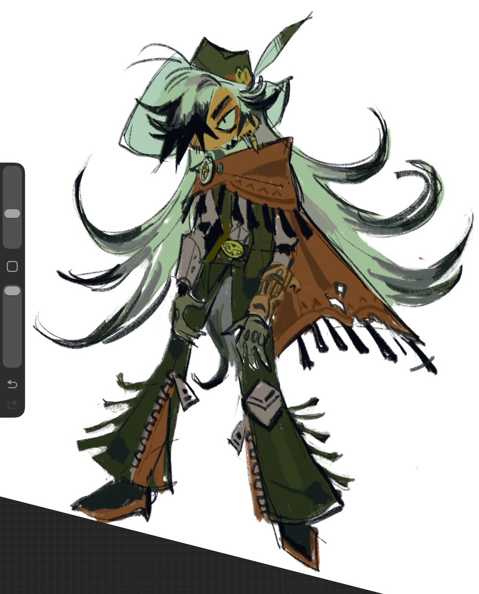 old boothill doodle i colored cuz i was bored