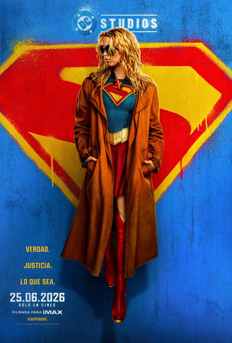 FrikitopiaChile's tweet photo. Frikis! poster de Super Girl, la película llega en junio de 2026. #supergirl #dcstudios https://t.co/qgwfMp5p79