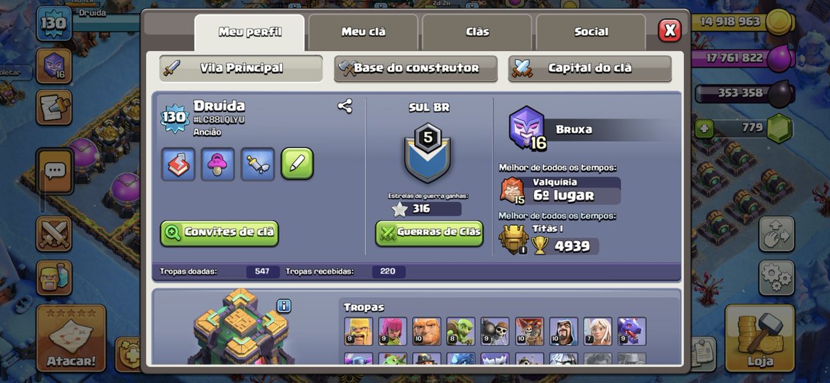 xesquerx's tweet photo. @ClashofClans @rafacocbr 🇧🇷📍 https://t.co/PNXvalunsL