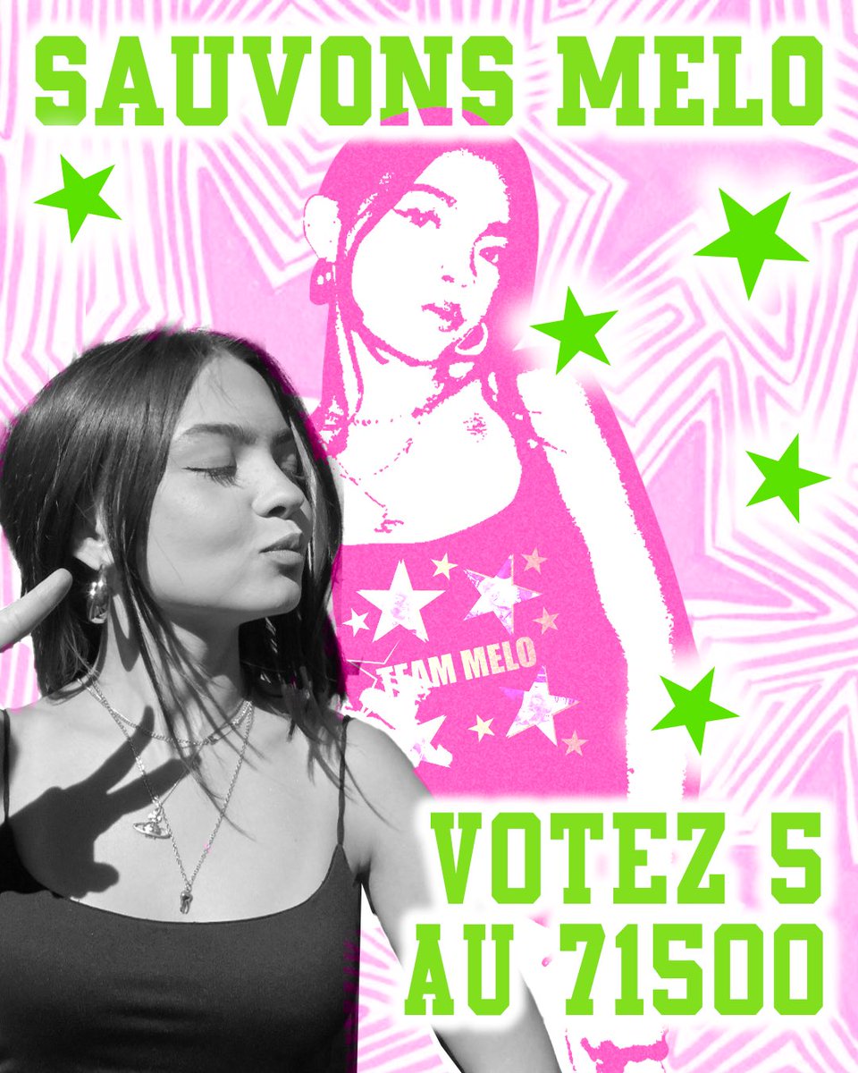 cobalader's tweet image. Votez Melissa 💋 pour Melissambre #staracadamy #StarAcadamyLeLive