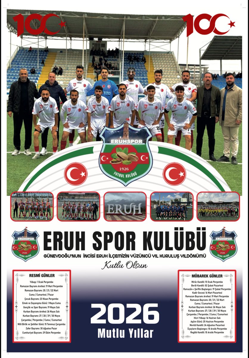 SavasOzer19's tweet photo. ERUH SPOR KULÜBÜ TAKVİM SATIŞLARIMIZ YAKIN ZAMANDA BAŞLAYACAKTIR. DESTEKLERİNİZİ BEKLİYORUZ. https://t.co/YlmV67tgT7