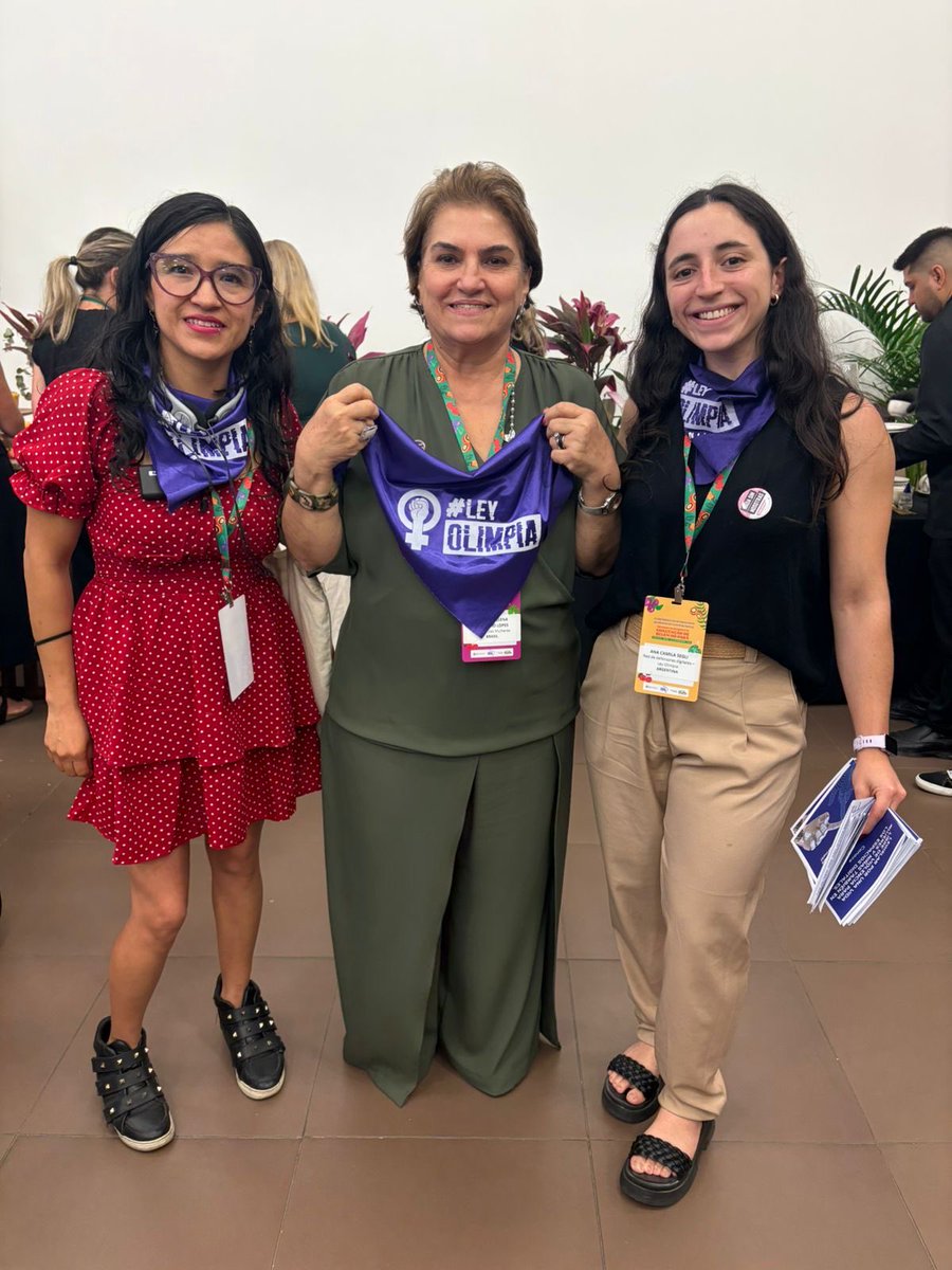 Nicoleknsm29's tweet photo. @leyolimpialatam hace historia
Se aprueba la Ley Modelo Interamericana para Prevenir, Sancionar y Erradicar la Violencia Digital contra las Mujeres por Razones de Género por el @MESECVI 
#LeyOlimpia
¡Lo logramos juntas!
Fuimos todas
#BelémDoPará https://t.co/XtJmr7ukv1