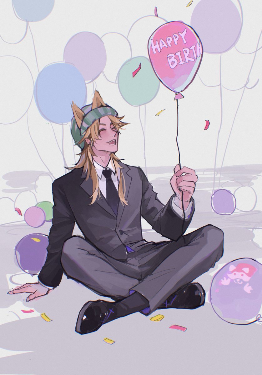 Had to dress all nice and fancy for my birthday^^

🎨: <a href="/gypothalamus/">Leela</a>