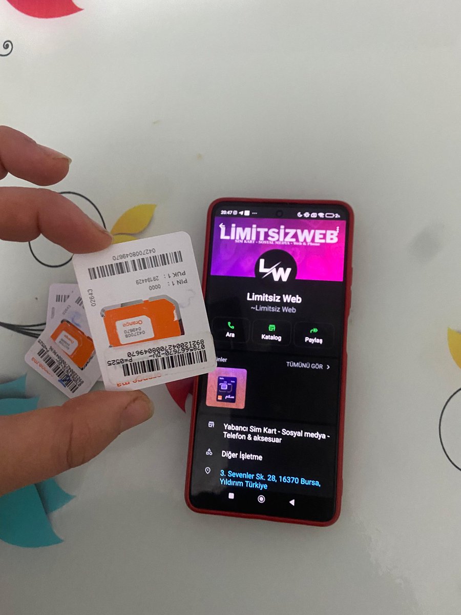 ibrhmaydg1's tweet photo. Elimde +212 numaralı SIM kartlar bulunuyor.
Kargo ile 500₺ gönderim yapılır.

Güven için:
• Görüntülü teyit
• Anlık video tanıtım
• Kargo süreci video kayıtlı
mevcuttur

Toplu Alım:
Minimum 5 adet alışta tanesi 300₺

Detaylar için:
Wp:+90 505 383 79 04
#simkart #fas #açıkhat https://t.co/3vm5NFT2tV