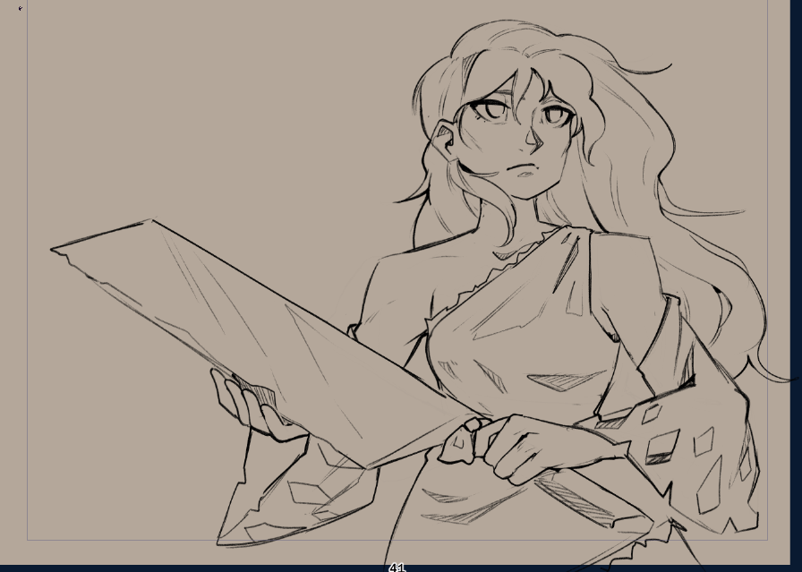 Sakata Nemuno
(for the Touhou lore book)