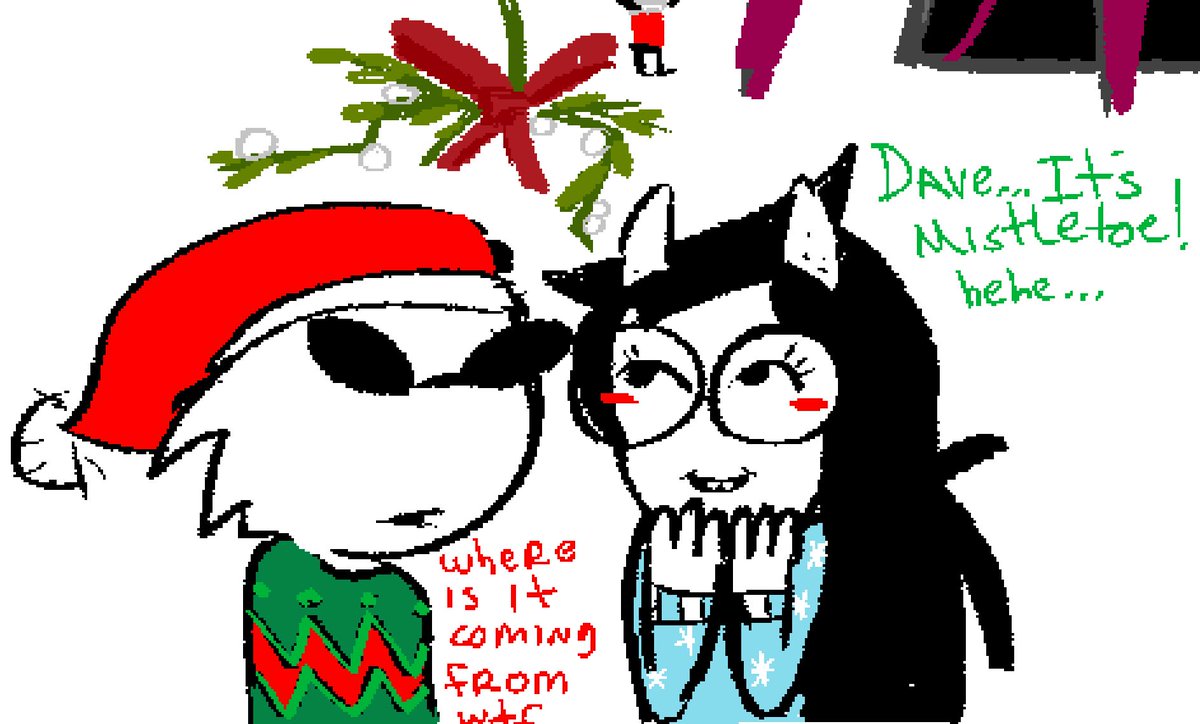 okay i read a reqUest wrong here's davejade christmas in the meantime god damn it