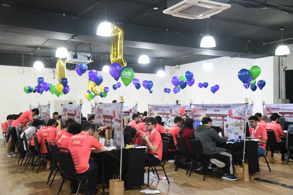 ICPCNews's tweet photo. π Huge thanks to our sponsors for supporting the 2025 ICPC Mexico Finals and the 2025 ICPC Brazil Finals!
@jetbrains β ICPC Global Programming Tools Sponsor
@Huawei β ICPC Multi-Regional Diamond Sponsor
#ICPCNews #ICPC #ICPCLatinAmerica #ICPCRegionals #JetBrains #Huawei ππ» https://t.co/zwGChpi9j7
