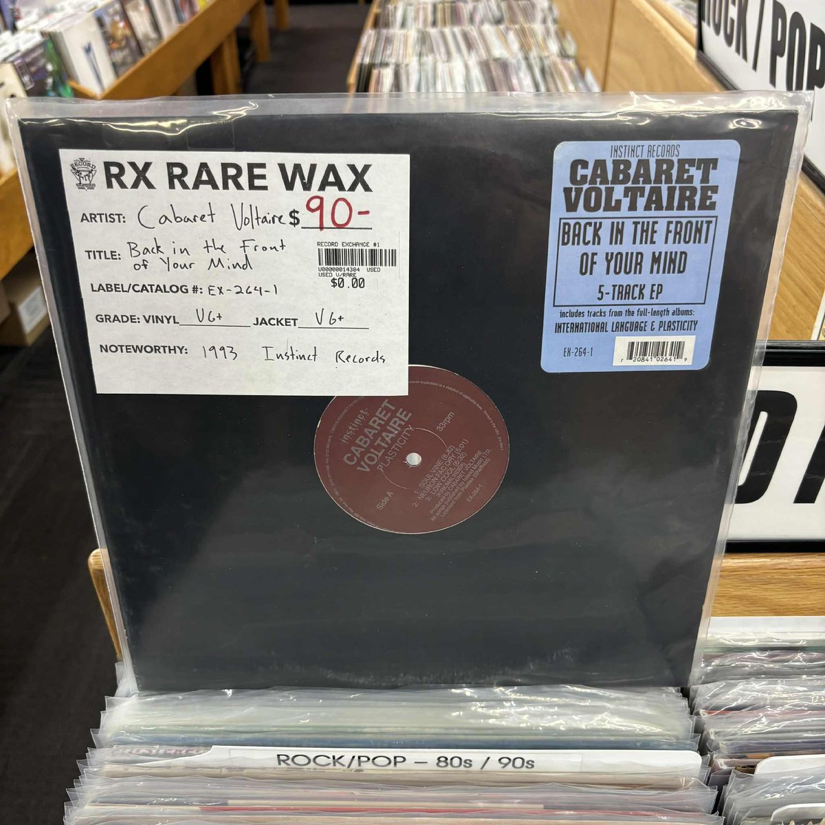 Today's December Rare Record of the Day is Cabaret Voltaire's