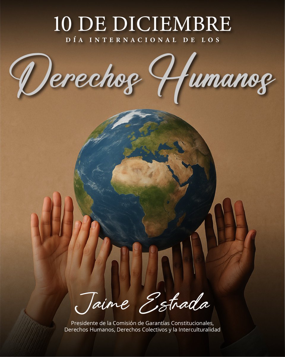 DerHumanosAN's tweet photo. 🌍 Hoy recordamos que los derechos humanos no se negocian. Se exigen, se respetan y se defienden.

#DíaDeLosDerechosHumanos #HumanRightsDay https://t.co/bueTIUNTCc