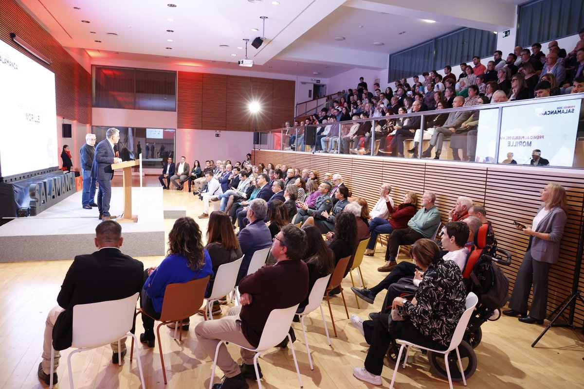 Los Premios <a href="/Salamanca__hoy/">Salamancahoy</a> celebran el talento, el compromiso y las grandes ideas que impulsan nuestra ciudad y provincia.

La concejala <a href="/Mariabravamaria/">María García Gómez</a> ha asistido al acto de entrega.