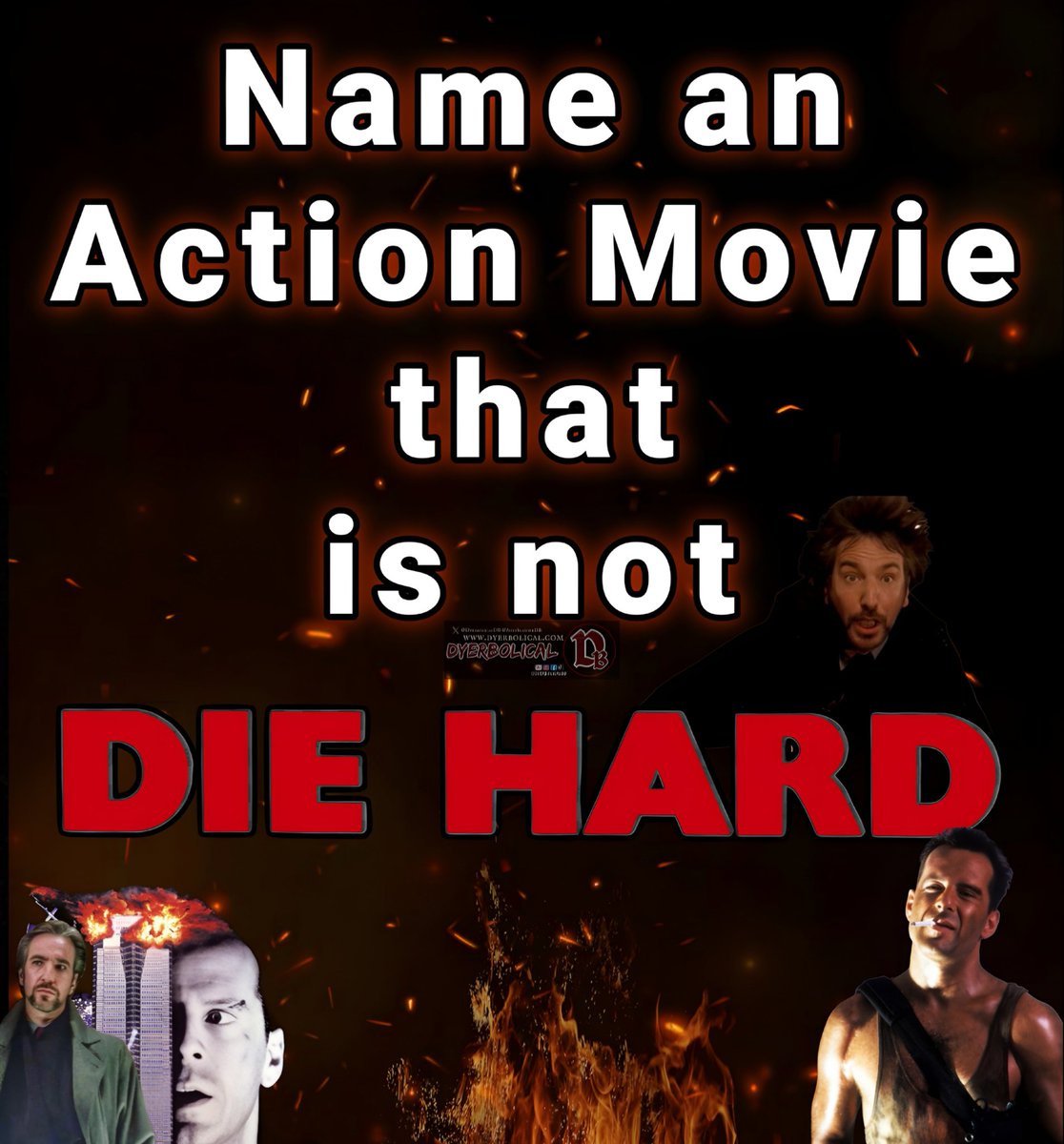 RetroMoviesDB's tweet image. Name an action movie that is not Die Hard!