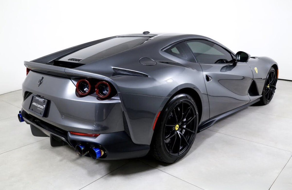 BrenzGarage's tweet image. Shoutout to @bugha once again. Earlier this year I helped him grab a sick urus. 

But it was time for an upgrade. 

Finishing off the year sourcing this beautiful spec Ferrari 812. 

GGs fam and as always, appreciate the trust 🤝