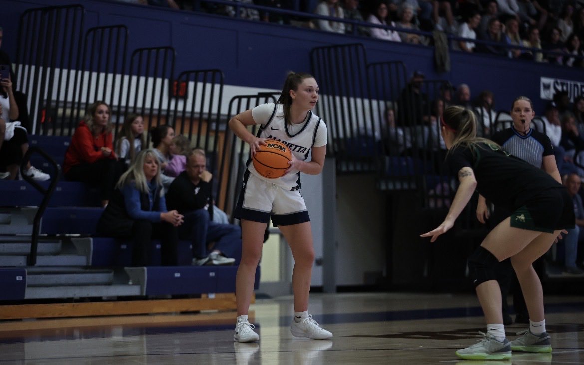 Marietta College WBB tweet media