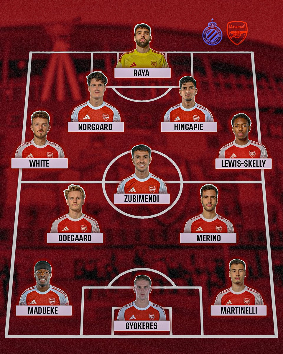 Ombamn's tweet image. Arteta plays his best team tonight against Club Brugge #Arteta