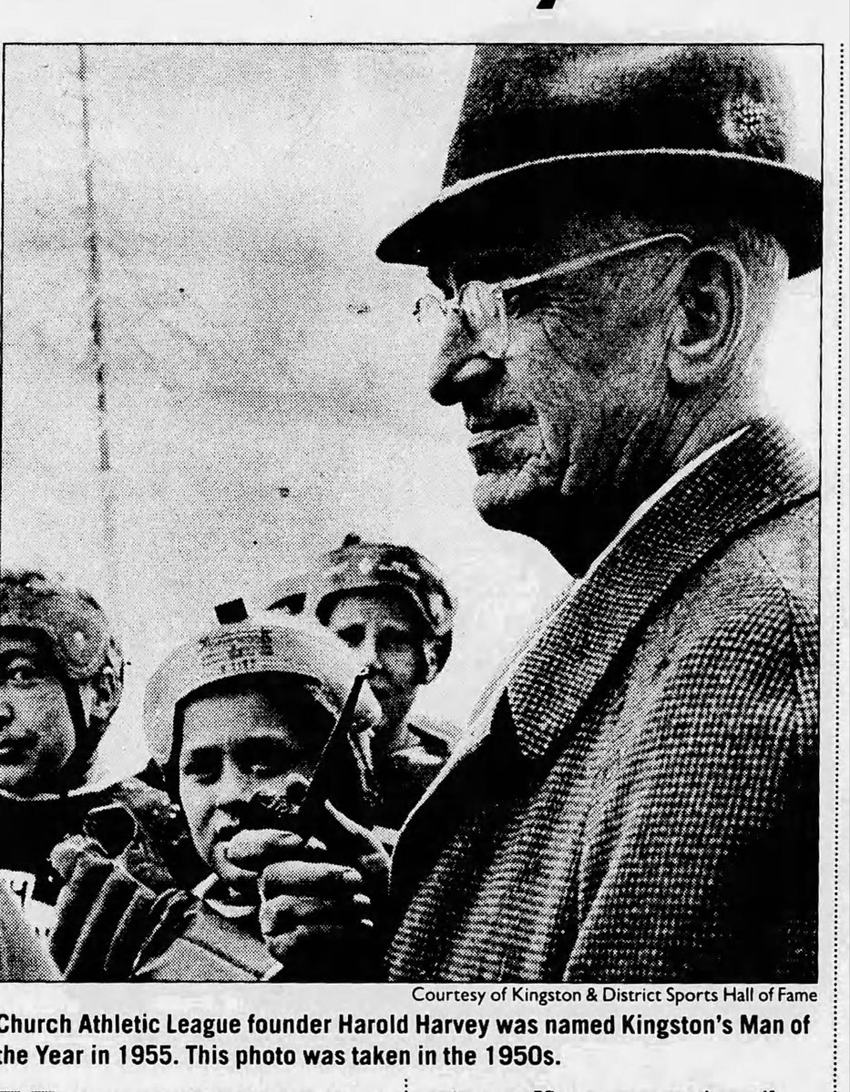 mpott43's tweet image. Harold Harvey founded Kingston’s Church Athletic League. In the 1960’s over a thousand kids each year belonged to CAL five pin bowling &amp;amp; packed the Brock Bowling Lanes on Saturday mornings.
ktownsports.blog/2025/12/10/chu…