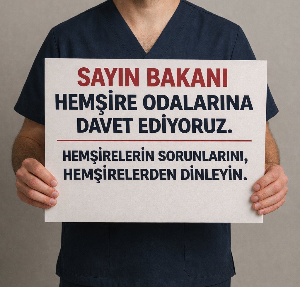 Giderken helallik istemek gerekiyor sayın Bakan…
Hemşirelerin ahı üzerinizde kalmasın. Sorunları görün, çözüm üretin.

• Uzman hemşirelik yıllardır çözüm bekliyor.
• Tekniker ve sekreterle aynı bazılarından düşük ücret alan hemşirelerin mağduriyeti çözüm bekliyor.
• Nöbet