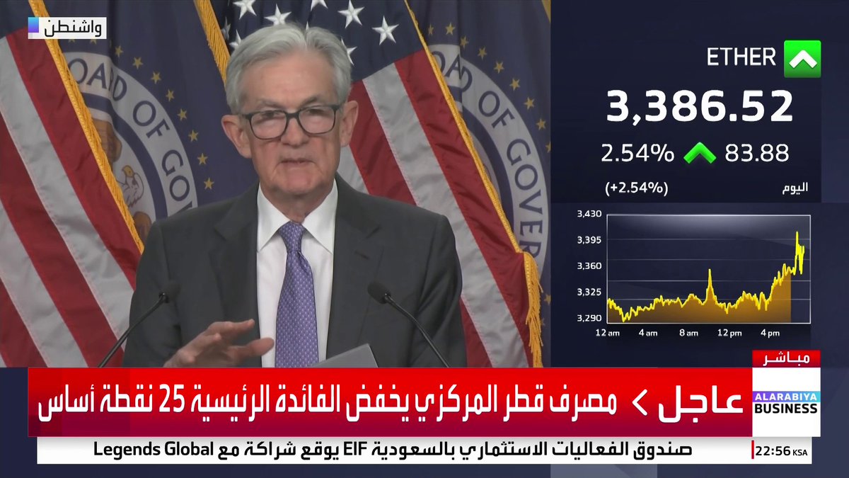 رئيس الفدرالي: قررنا شراء السندات قصيرة الأجل لندعم السيولة في السوق _Business 