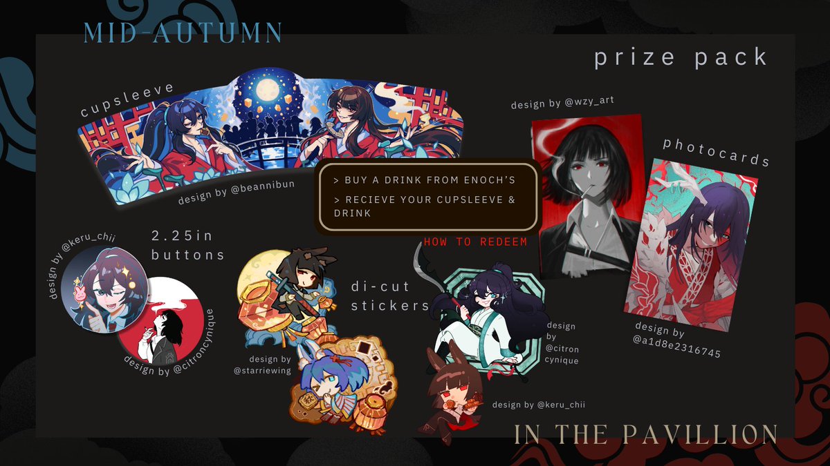 rensevents's tweet image. 4 DAYS UNTIL WE MEET - in the lead up to our event, we're excited to begin to share the prizes available for you to pick up at the cupsleeve! Our host, Enoch's will also have event-exclusive drinks for you to enjoy - each vetted by one of our two featured Sinners!