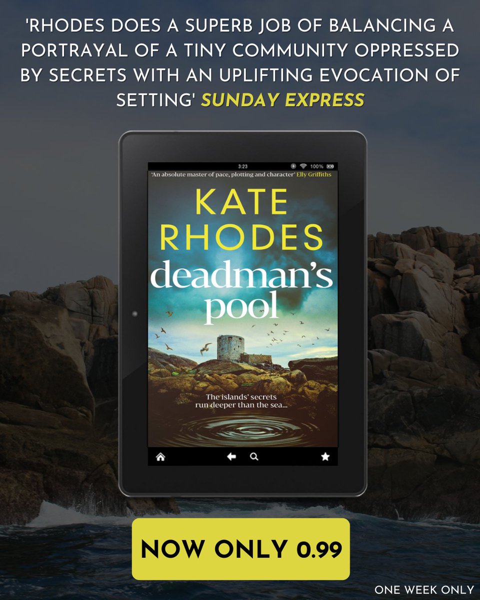 OrendaBooks's tweet photo. 🌊 #BOOK #DEAL ALERT😱
@K_RhodesWriter's breathtaking #DeadmansPool is only 99p on Apple Books and @Kobo!
A shocking discovery on a sacred island sparks a race against a killer hiding in plain sight 👀
📱 https://t.co/qvbMBa8qSe
🍏 https://t.co/WHLznksBRM
#BookX #Mystery https://t.co/4tpTATF0tI