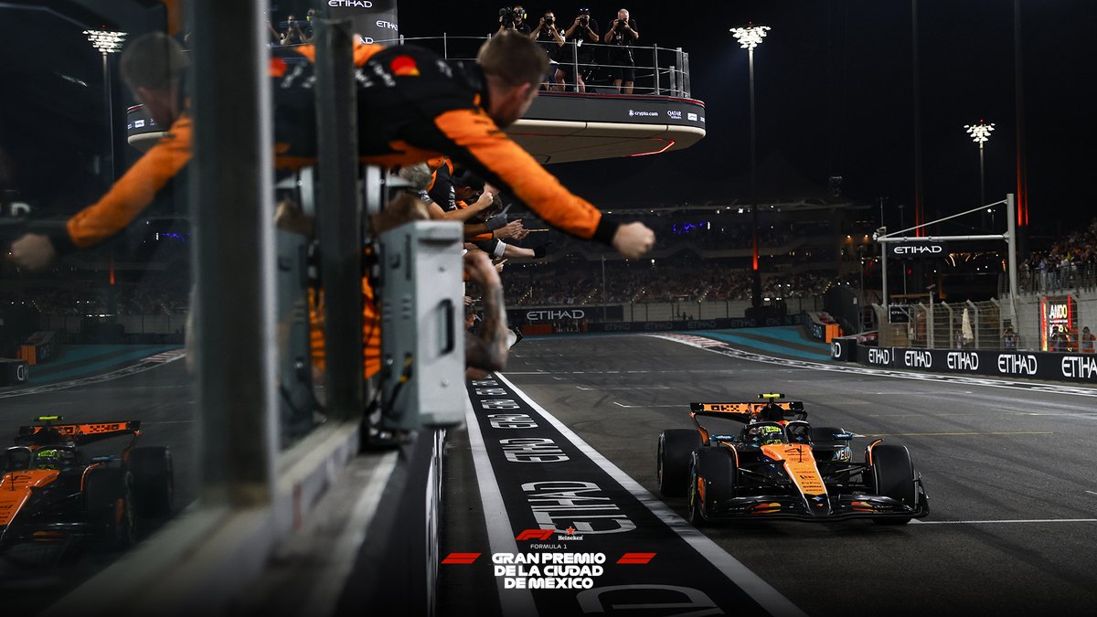 mexicogp's tweet image. La temporada 2025 llegó a su última vuelta… y el #AbuDhabiGP nos dejó estos wallpapers para sobrevivir la espera. Guárdalos, cámbialos, presúmelos.

Porque si algo duele más que el final de año, es esperar al próximo semáforo en verde. ✨😮‍💨