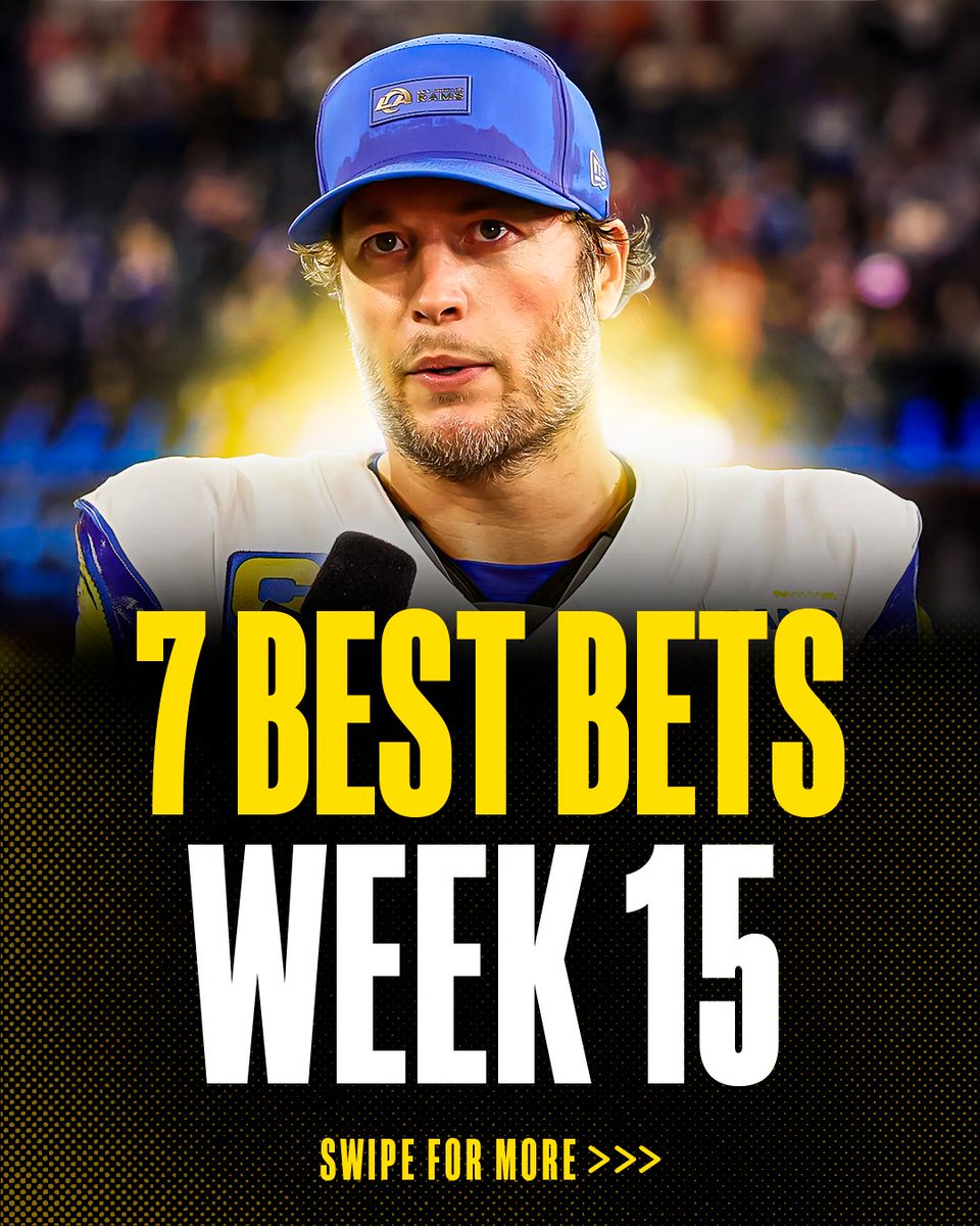 salbets_'s tweet photo. The 7 Best NFL Bets for Week 15: https://t.co/5l21CGV7ml