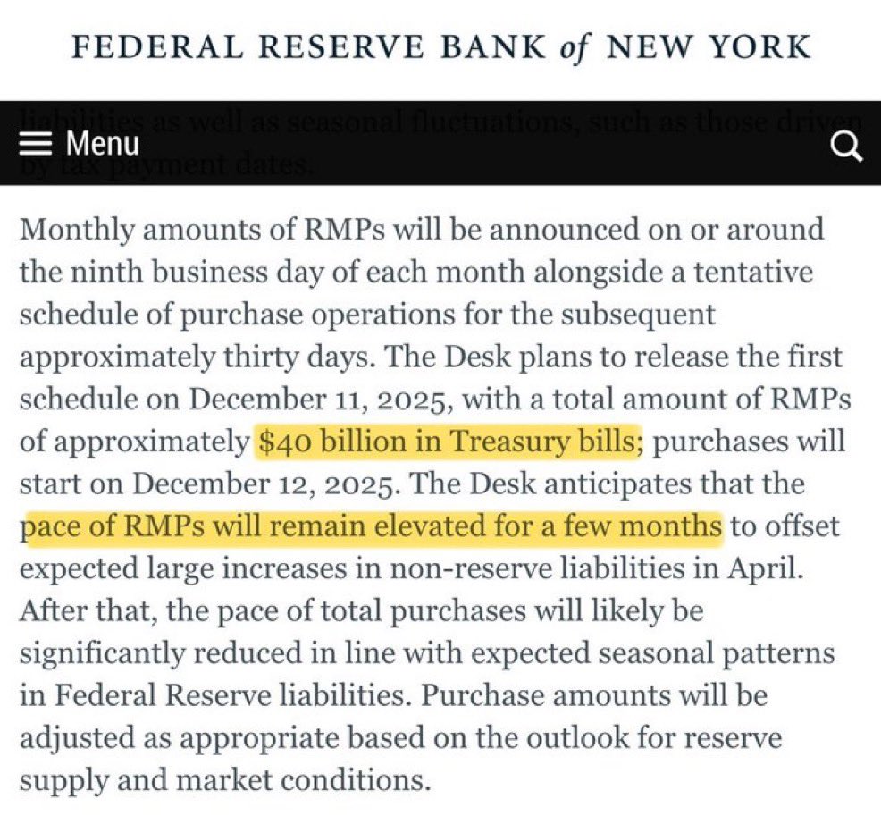 CryptoNewsHntrs's tweet image. 🚨 BREAKING: JEROME POWELL SAYS TREASURY PURCHASES MAY REMAIN ELEVATED FOR A FEW MONTHS. 🚨

THIS MEANS THE GRADUAL QE HAS JUST STARTED.

#FED #QE #Treasuries #Powell #Markets #WorldNews #CryptoNews