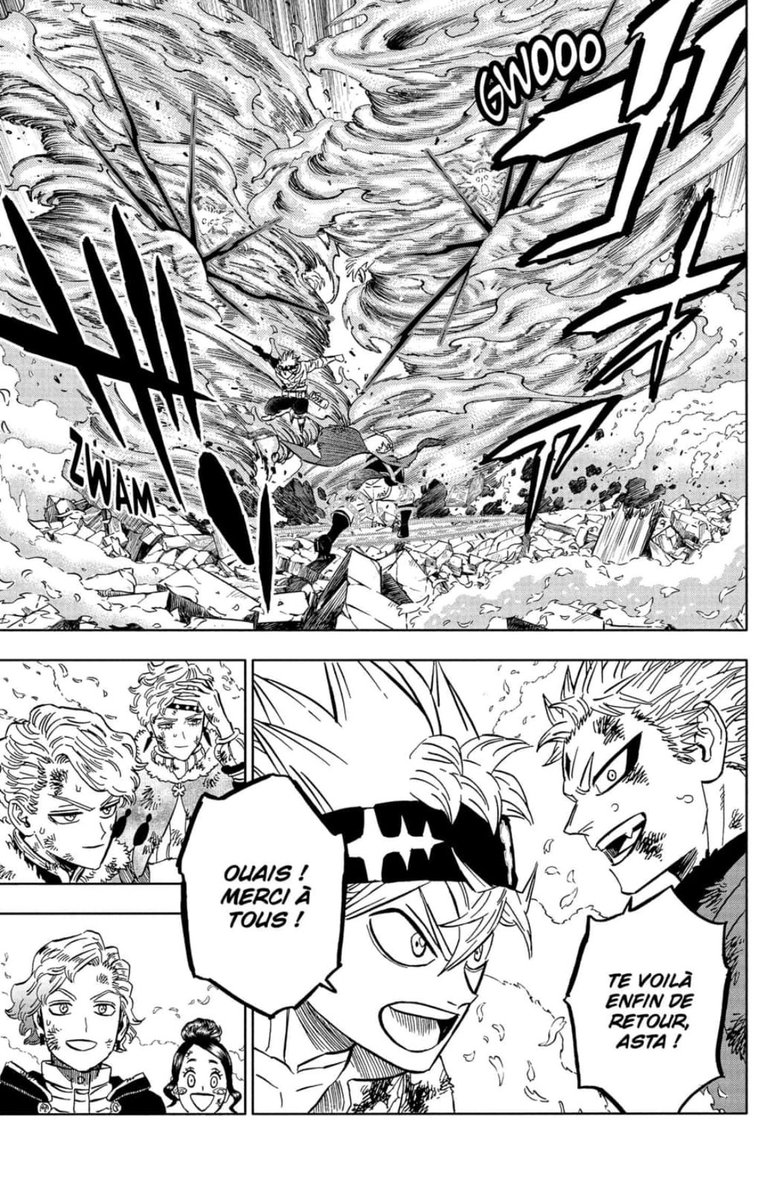 Première « discussion » entre Asta et Leopold depuis des années ahahah ! 😂🤣 #BlackClover384